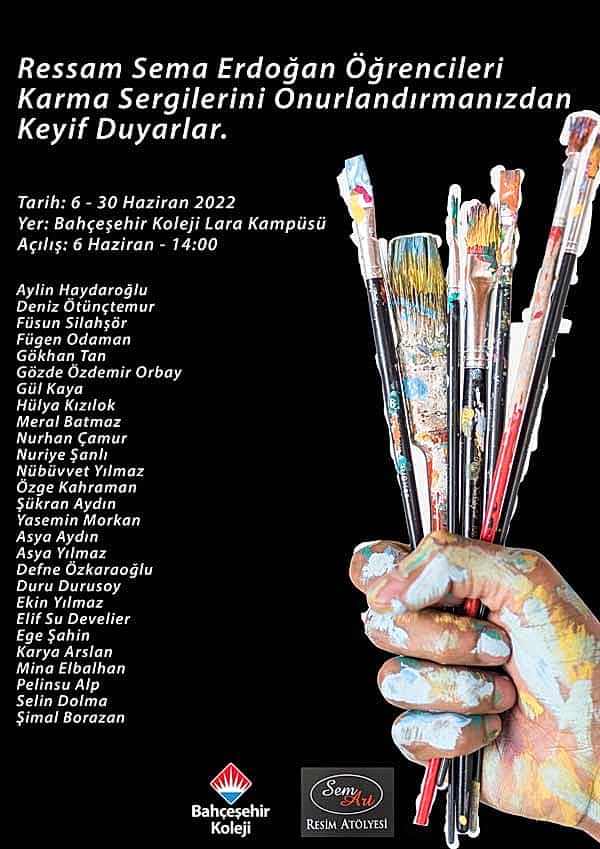 Atölye Sergileri – 6-30 Haziran 2022 Karma Sergisi-Kapak