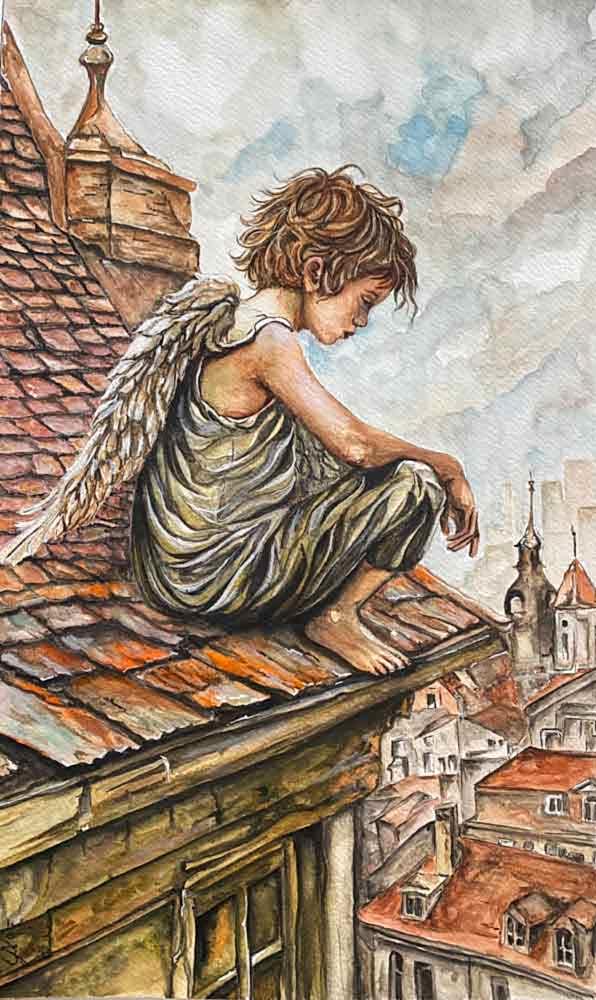 KURU KALEM SULU BOYA