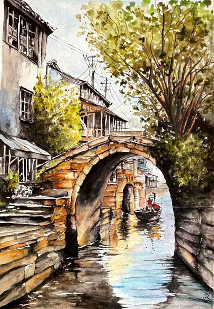 KURU KALEM SULU BOYA